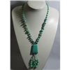 Image 1 : BEADED BLUE TURQUOISE 351.00CTW LONGSTRAND NECKLACE 20I