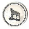Australian Lunar Silver 1 oz Silver 2010 Tiger