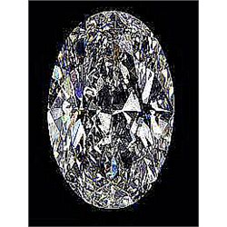 EGL CERT 0.91 CTW OVAL DIAMOND H/SI1