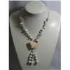 Image 1 : WHITE TURQUOISE BEADED