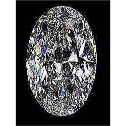 EGL CERT 0.8 CTW OVAL DIAMOND H/SI2