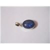Image 1 : NATURAL 19.60 CTW TANZANITE OVAL PENDANT .925 STERLING