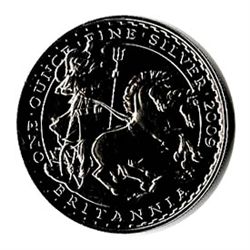 Silver Britannia One Ounce 2009