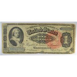 1886 $1 US NOTE