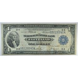 1918 $1 NATIONAL CLEVELAND, OH NOTE