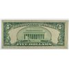 Image 2 : 1934 $5 SILVER CERTIFICATE "N.AFRICAN" NOTE