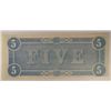 Image 2 : 1864 $5 CONFEDERATE STATES OF AMERICA NOTE