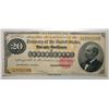 Image 1 : 1882 $20 GOLD CERTIFICATE XF- AU BEAUTIFUL