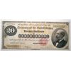 Image 1 : 1882 TWENTY DOLLAR GOLD CERTIFICATE XF-AU