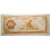 Image 2 : 1882 TWENTY DOLLAR GOLD CERTIFICATE XF-AU