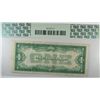 Image 2 : 1934 $1 SILVER CERTIFICATE "FUNNY BACK" STAR PCGS 30
