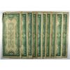 Image 2 : 10 1934 $1 SILVER CERTIFICATES "FUNNY BACK" (DAMAGED)
