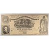 Image 2 : 1861 $10 CONFEDERATE STATES OF AMERICA NOTE PMG 40