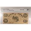 Image 1 : 1861 $50 STATE OF FLORIDA NOTE CGA 25