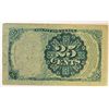 Image 2 : 1874 TWENTY FIVE CENT FRACTIONAL NOTE XF+