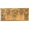 Image 1 : 1861 $1 LOUISIANA STATE BANK NOTE UNC