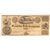 Image 1 : 18-- $2 FRANKLIN SILK CO. NOTE CU