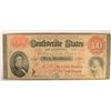 Image 1 : 1861 $10 CONFEDERATE STATES OF AMERICA NOTE VG/F