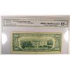Image 1 : 1974 $20 FEDERAL RESERVE NOTE CGA 55 MINT ERROR
