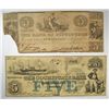 Image 1 : 1849 $5 BANK OF PITTSBURGH NOTE & 1853 $5 COCHITUTE BANK NOTE