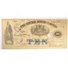 Image 1 : 1869 $10 CENTRAL MINING CO VF