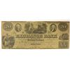 Image 1 : 1858 $20 EXCHANGE BANK OF VIRGINA NOTE FINE