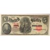 Image 1 : 1907 $5 US NOTE