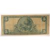 Image 2 : 1902 $5 NATIONAL NEW BEDFORD, MA #12405 VG/FINE
