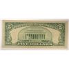 Image 2 : 1934 A $5 SILVER CERTIFICATE "NORTH AMERICAN" VF