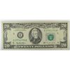 Image 1 : 1995 $20 FEDERAL RESERVE NOTE "RADAR"