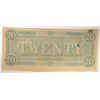 Image 2 : 1864 $20 CONFEDERATE STATES OF AMERICA NOTE