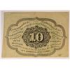 Image 2 : 1862 TEN CENT US POSTAGE CURRENCY