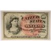 Image 1 : 1863 TEN CENT US FRACTIONAL NOTE