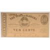 Image 1 : 1863 TEN CENT STATE OF ALABAMA NOTE