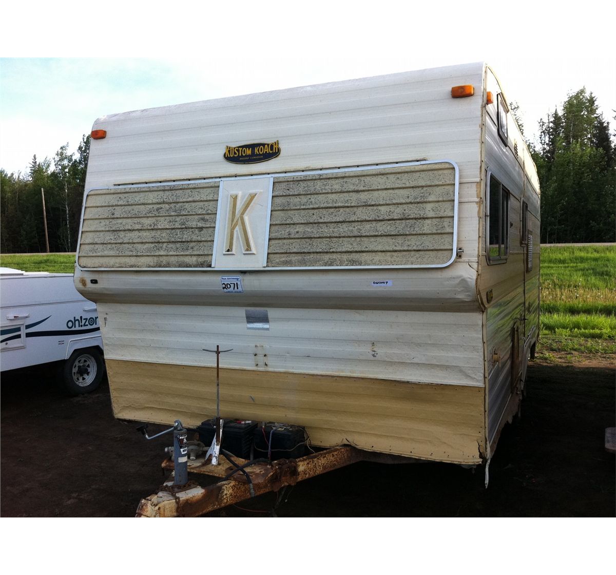 KUSTOM KOACH 19FT TRAVEL TRAILER NO KEY (SN# N/A)