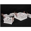 Image 2 : 4 Pc Set Porcelain Treasures Fancy Trays