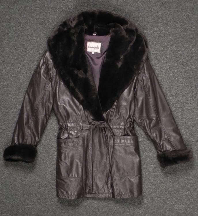 Donna Pelle Ladies Dark Brown Leather 