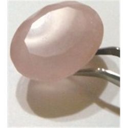 94.30 CARAT ROSE QUARTZ *BEAUTIFUL OVAL CUT  NATURAL GEMSTONE*!! GEMSTONE CAME OUT OF SAFE!!