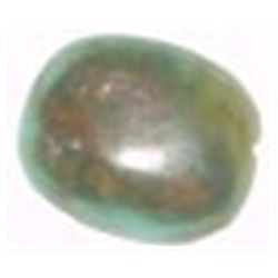7.90 CARAT NATURAL (UNTREATED) TURQUOISE *BEAUTIFUL OVAL COBACHAN CUT GEMSTONE*!!
