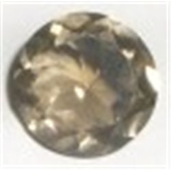 5.15 CARAT SMOKY QUARTZ (UNTREATED BRAZILIAN)*BEAUTIFUL ROUND CUT GEMSTONE*!! GEM CAME OUT OF SAFE!!