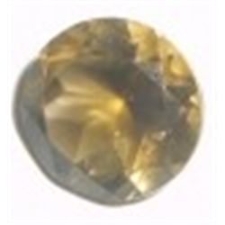 3.25 CARAT SMOKY QUARTZ (UNTREATED BRAZILIAN)*BEAUTIFUL ROUND CUT GEMSTONE*!! GEM CAME OUT OF SAFE!!