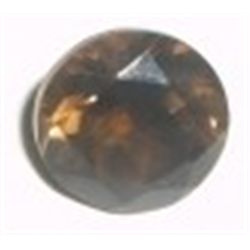 3.70 CARAT SMOKY QUARTZ (UNTREATED BRAZILIAN)*BEAUTIFUL ROUND CUT GEMSTONE*!! GEM CAME OUT OF SAFE!!