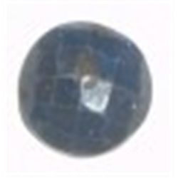 2.45 CARAT *LARGE* BLUE SAPPHIRE *BEAUTIFUL DIAMOND ROUND CUT GEMSTONE*!! GEMSTONE CAME OUT OF SAFE!
