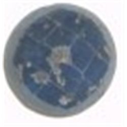 5.60 CARAT *LARGE* BLUE SAPPHIRE *BEAUTIFUL DIAMOND ROUND CUT GEMSTONE*!! GEMSTONE CAME OUT OF SAFE!