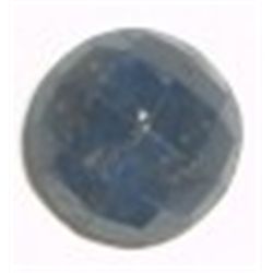 6.85 CARAT *LARGE* BLUE SAPPHIRE *BEAUTIFUL DIAMOND ROUND CUT GEMSTONE*!! GEMSTONE CAME OUT OF SAFE!