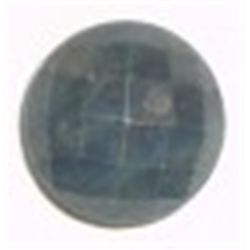 7.10 CARAT *LARGE* BLUE SAPPHIRE *BEAUTIFUL DIAMOND ROUND CUT GEMSTONE*!! GEMSTONE CAME OUT OF SAFE!