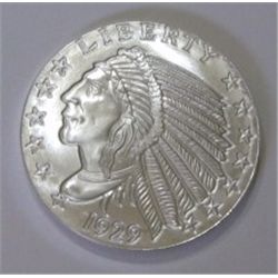 1929 SILVER INDIAN LIBERTY HEAD 1oz .999 FINE SILVER *MS HIGH GRADE*!!