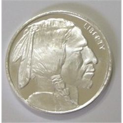 SILVER BUFFALO/INDIAN HEAD 1oz .999 FINE SILVER *MS HIGH GRADE*!!