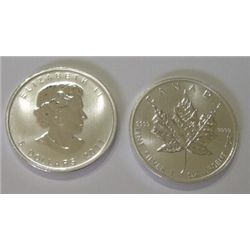 2011 SILVER CANADIAN MAPLE LEAF 1oz .9999 FINE SILVER *MS HIGH GRADE*!!