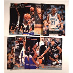 10 -- 1995-96 NBA Rookies (2-K. Garnett Topps Gallery,